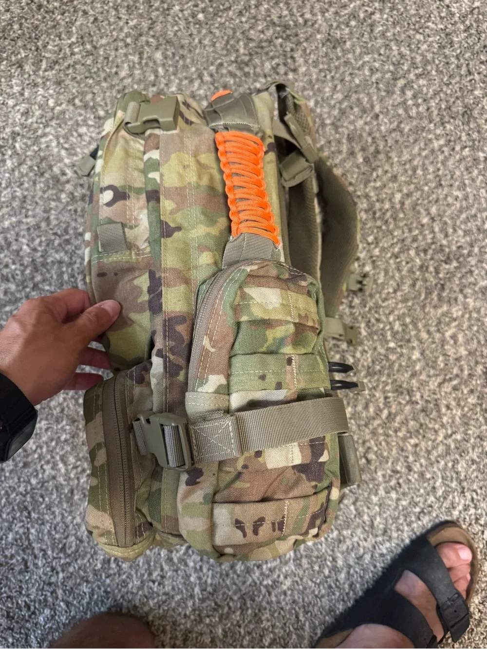 Tactical Camo Men’s Backpack - Multicolor Camo